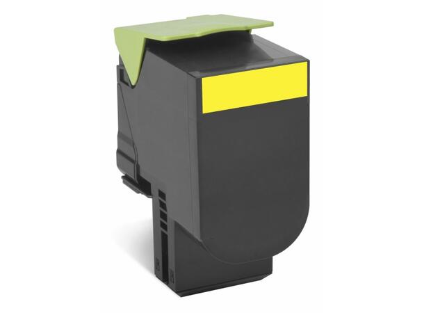 Toner LEXMARK 70C2HY0 CS410DN gul 